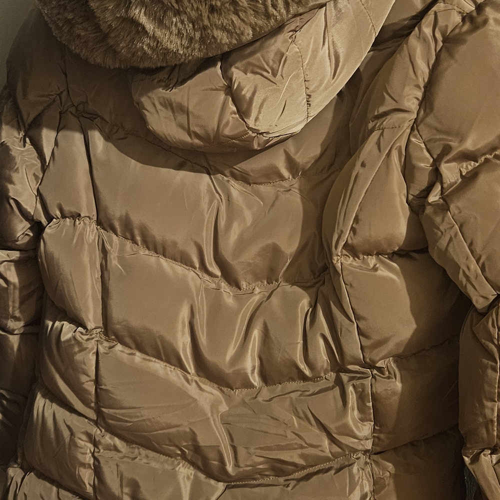 Women's Brown Puffer Jacket